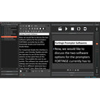 Fortinge ForPrompt Studio Teleprompter Software - Dongle Version