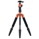 Rollei Compact Traveler No.1 Aluminum Tripod Travel Tripod V2 - Orange