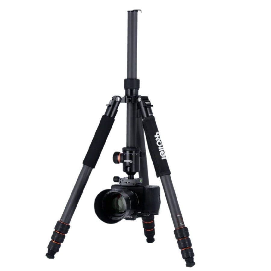 Rollei C6I Carbon Tripod - Black