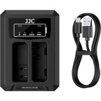 JJC Nikon DCH-EL14TC USB-C Dual Battery Charger (for Nikon EN-EL14/EN-EL14A)