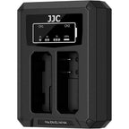 JJC Nikon DCH-EL14TC USB-C Dual Battery Charger (for Nikon EN-EL14/EN-EL14A)