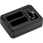 JJC Nikon DCH-EL14TC USB-C Dual Battery Charger (for Nikon EN-EL14/EN-EL14A)