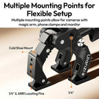 Ulanzi CO78 Super Clamp Pod Kit (Super Clamp & Magic Arm with Dual Ball Head Kit)