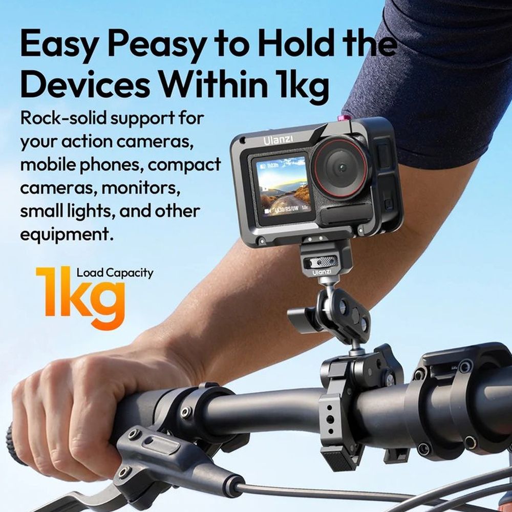 Ulanzi CO78 Super Clamp Pod Kit (Super Clamp & Magic Arm with Dual Ball Head Kit)