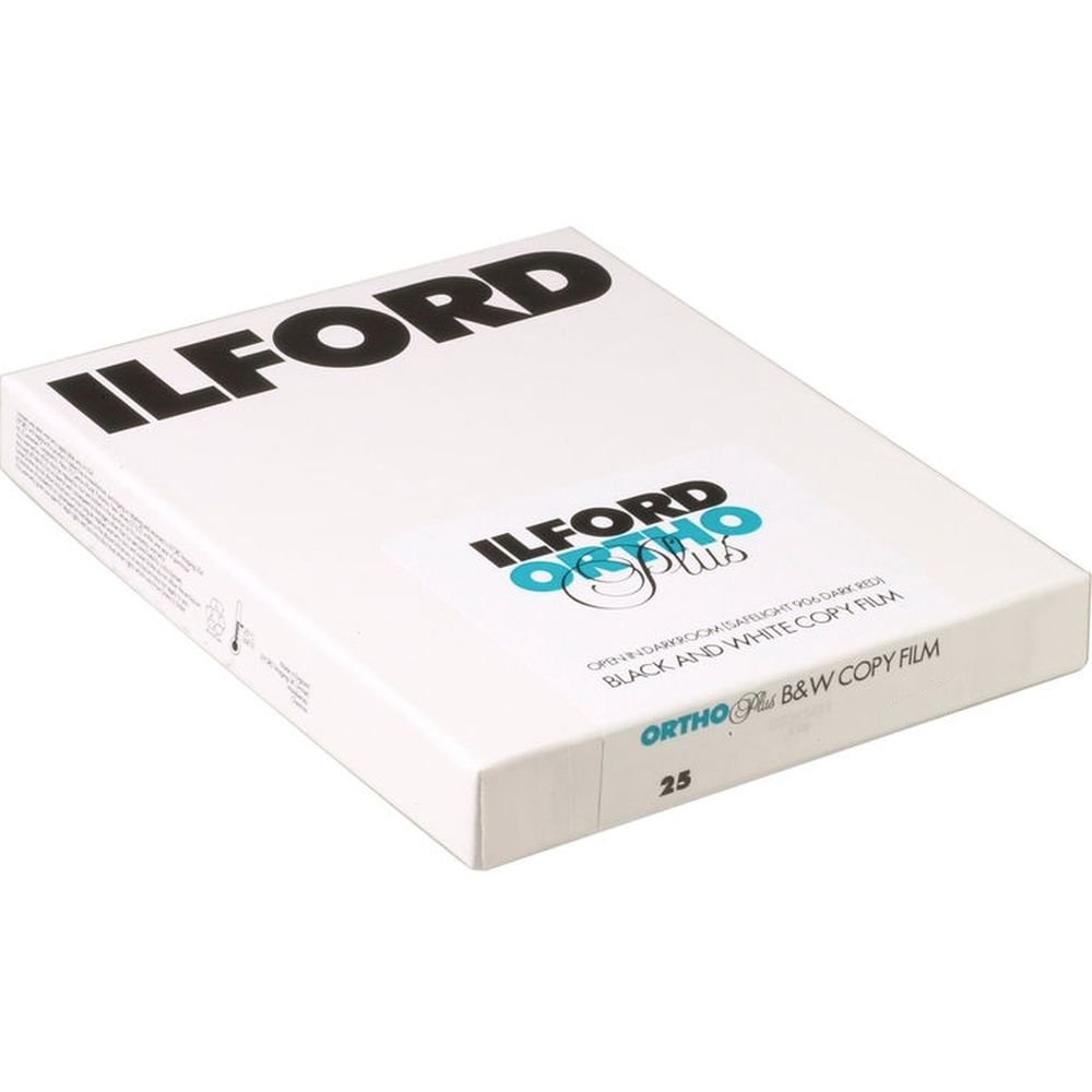 Ilford Ortho Plus 8x10 25 sheets of film