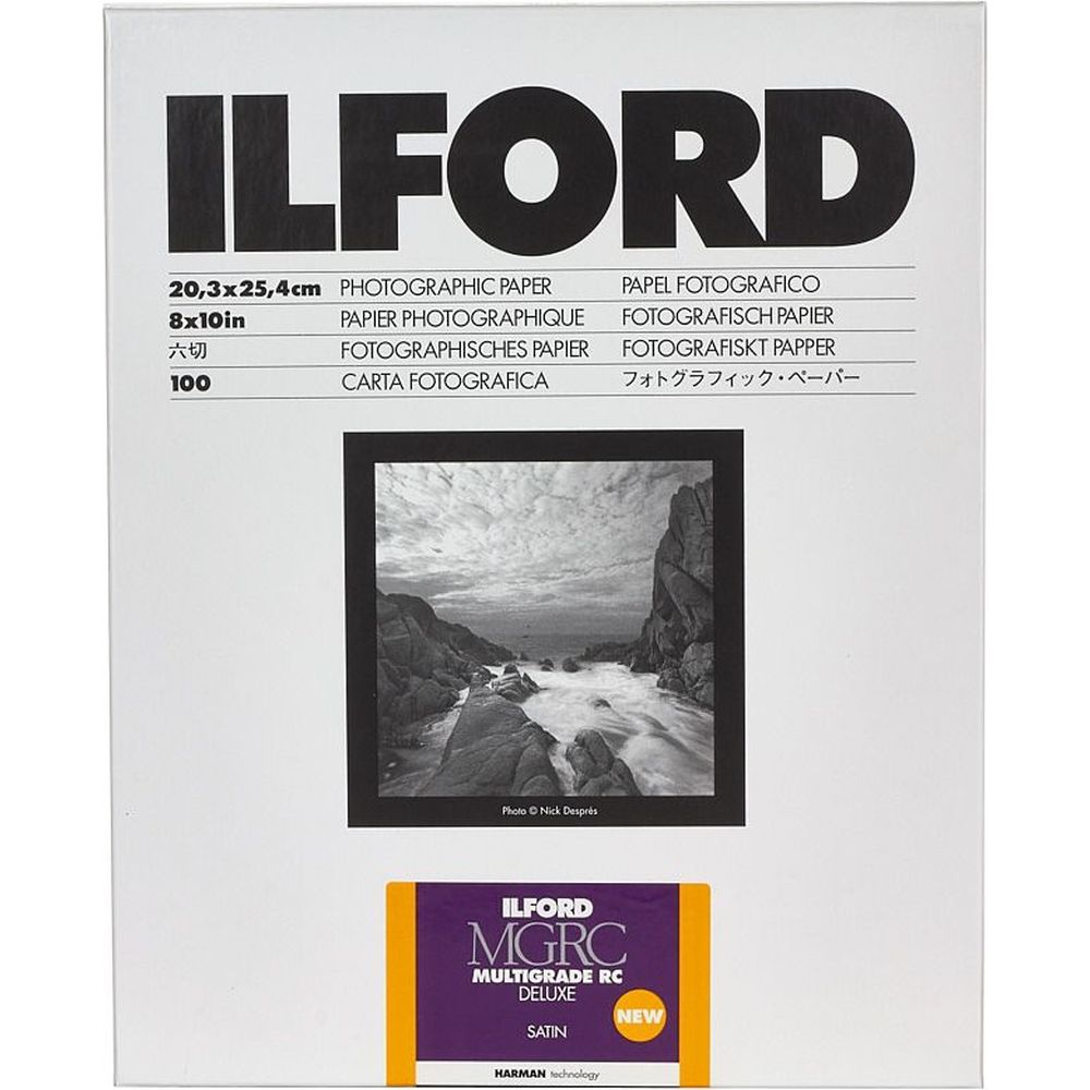 Ilford Multigrade RC Deluxe Satin 27.9x35.6cm 50 sheets