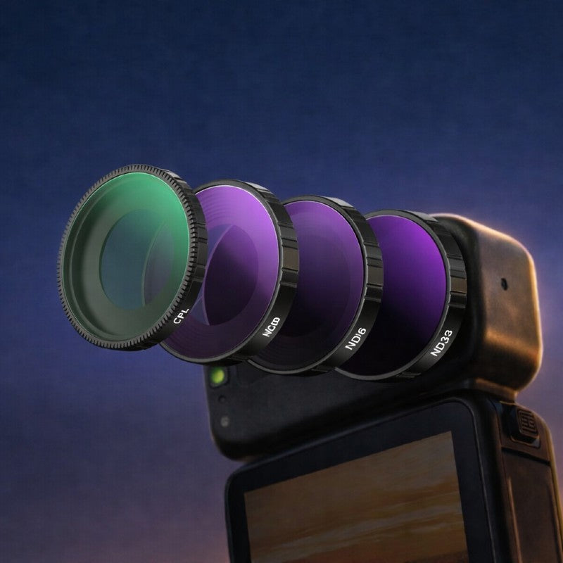 Telesin CPL+/ND8/16/32 Filter Kit for DJI Osmo Nano