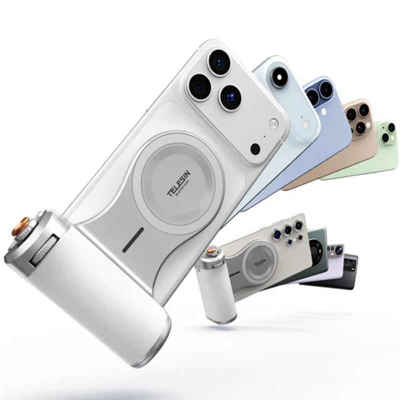Telesin Master Grip Creator Flash Set for iPhone - White