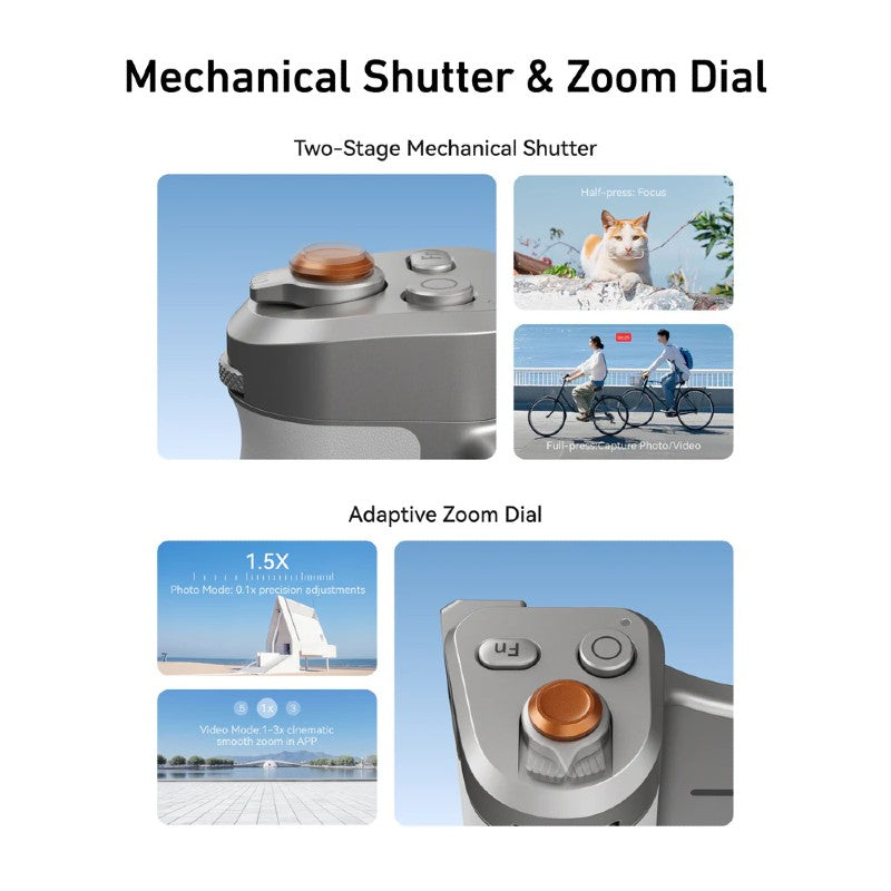 Telesin Master Grip Creator Flash Set for iPhone - White
