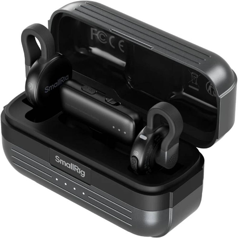 SmallRig 5717 S70-C2 Wireless Microphone with USB-C Adapter for Phones, black
