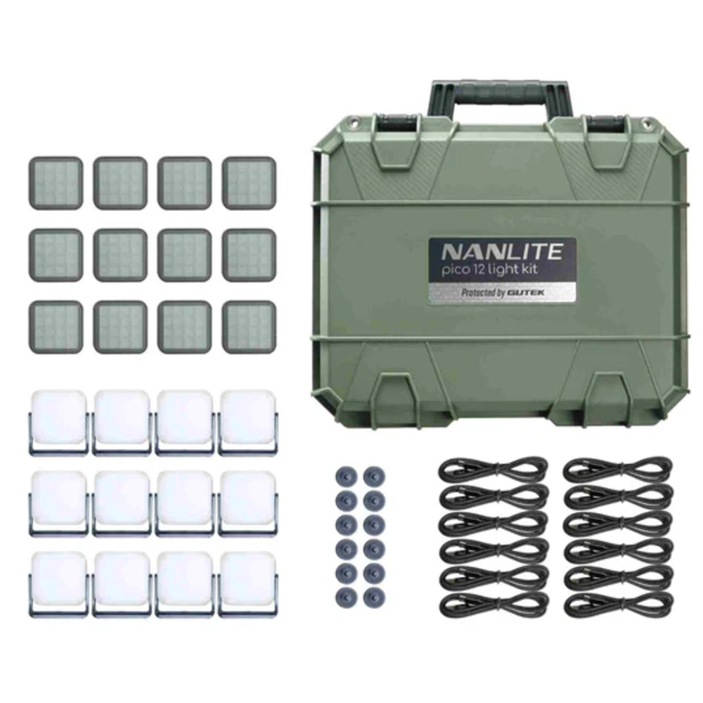 Nanlite Pico 12-Kit LED Mini Pocket Light - Midnight Blue