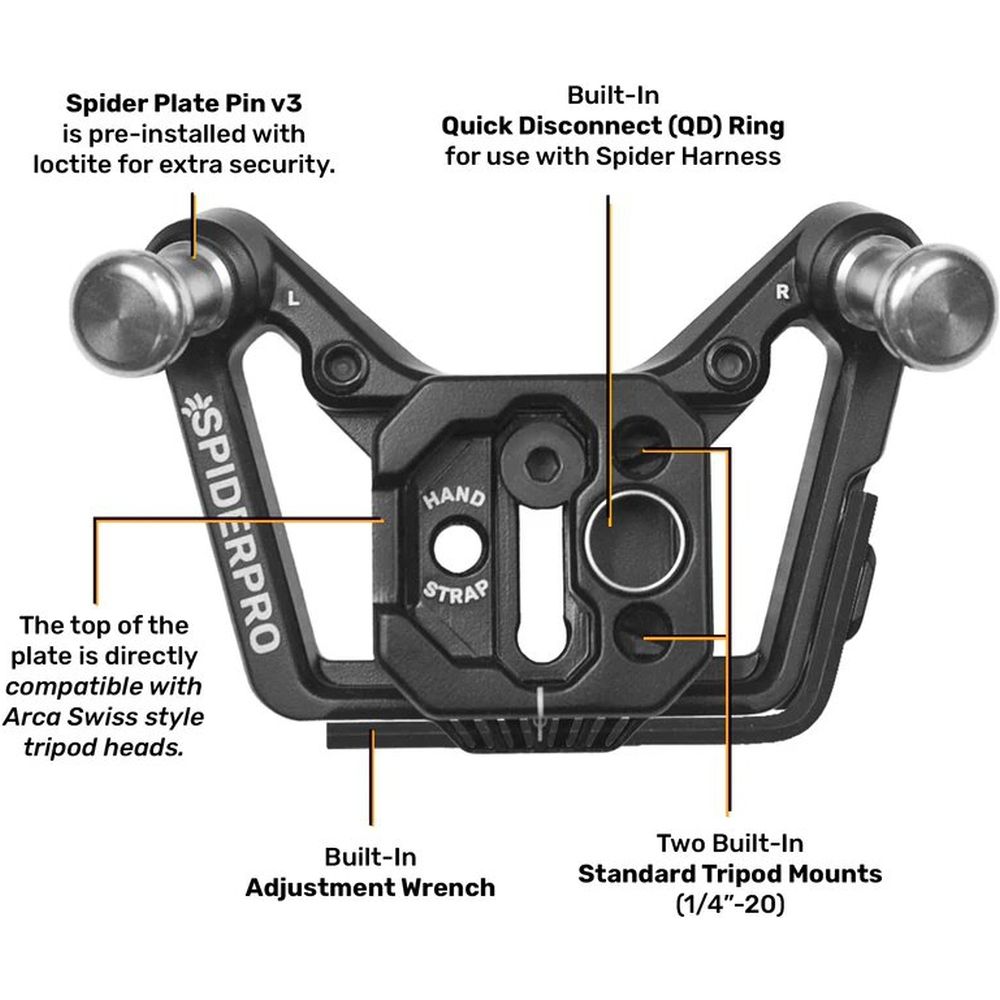 Spider SpiderPro Holster Set V3, Brown