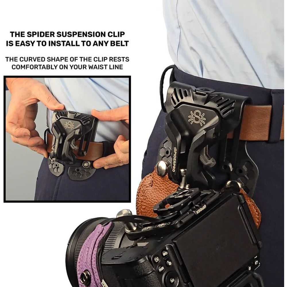Spider SpiderPro Holster V3 + SCP, Black