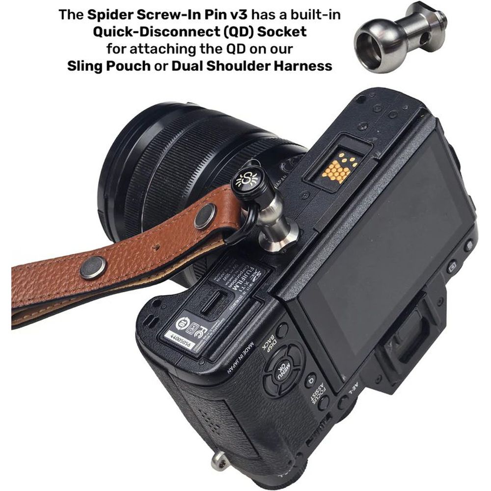 Spider X V3 + Screw In QD Pin V3