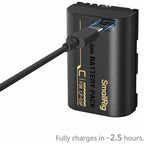 SmallRig 5295 Camera Battery with USB-C Charging for Canon LP-E6P
