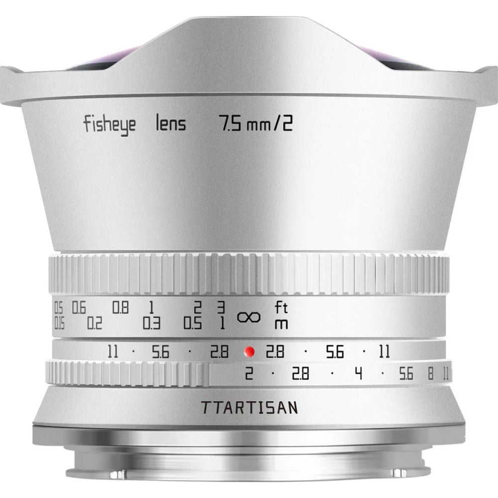 TTArtisans APS-C 7.5mm f/2.0 Nikon Z-mount silver