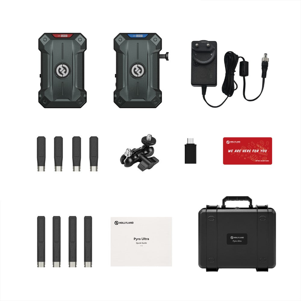 Hollyland Pyro Ultra Transmitter + Receiver