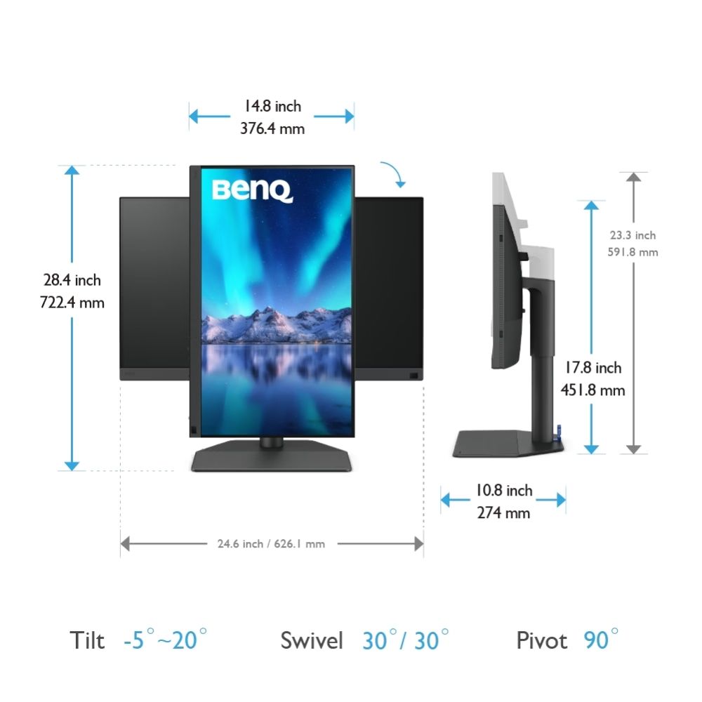 BenQ SW272QN 27" QHD Monitor