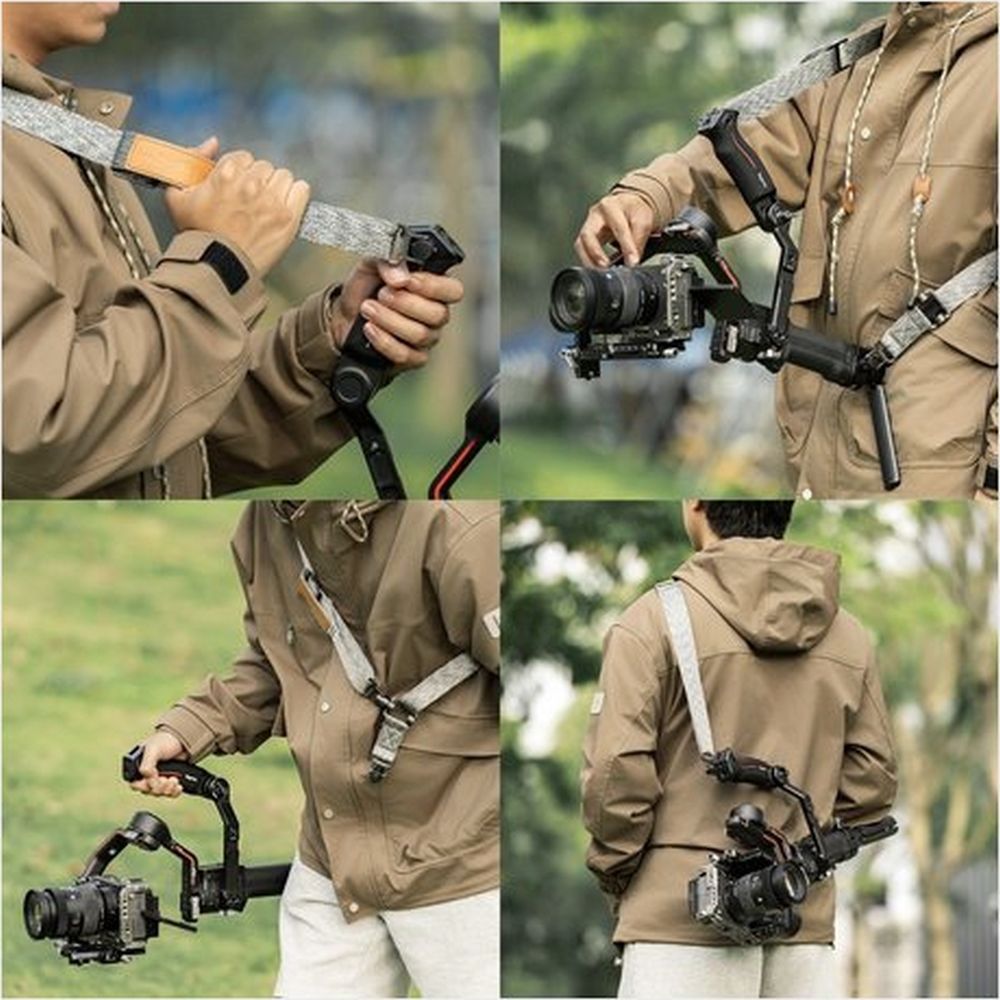 SmallRig 4118C Weight-reducing shoulder strap for DJI RS 3 / RS 3 Pro / RS 2