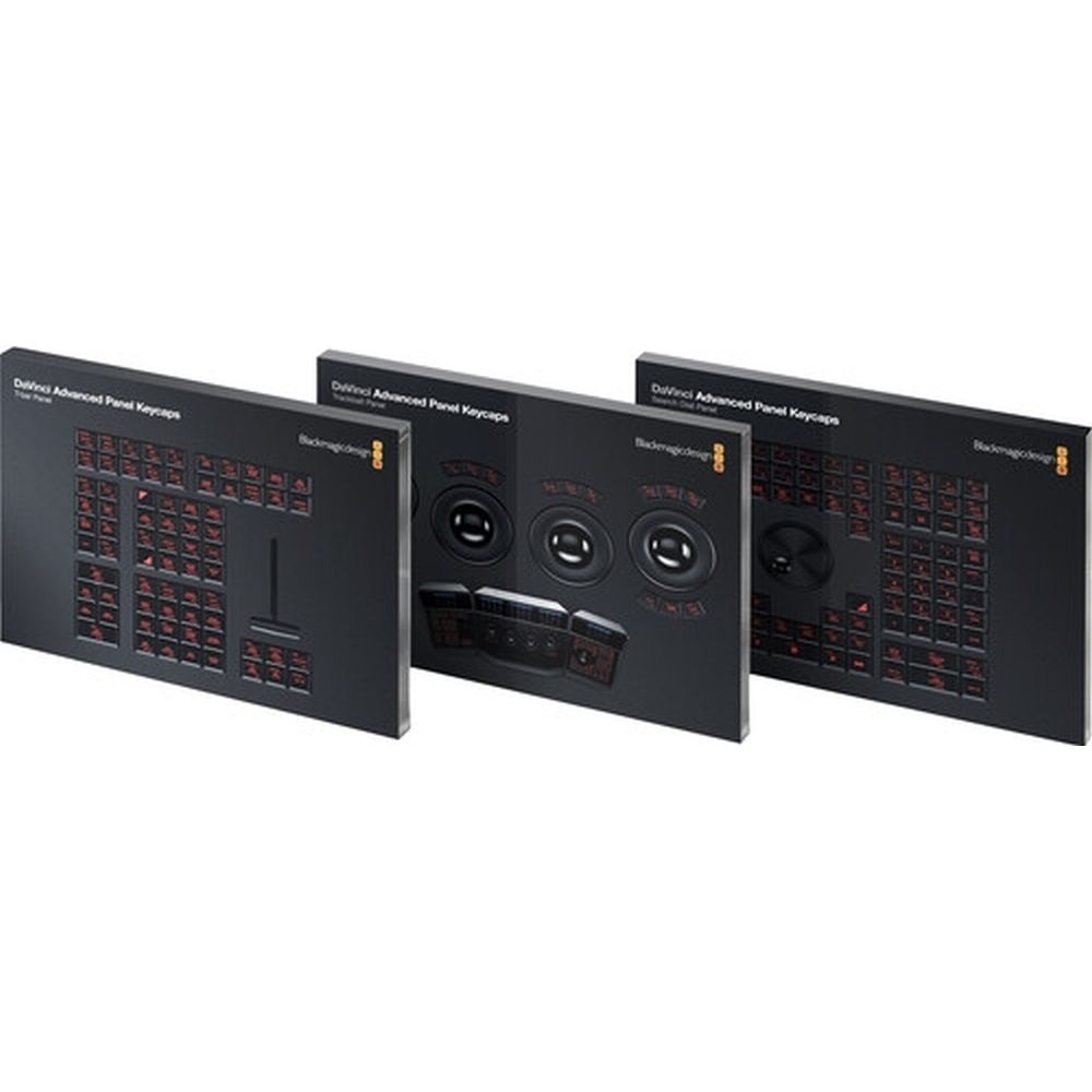 Blackmagic DaVinci Advanced Panel Keycaps v2A