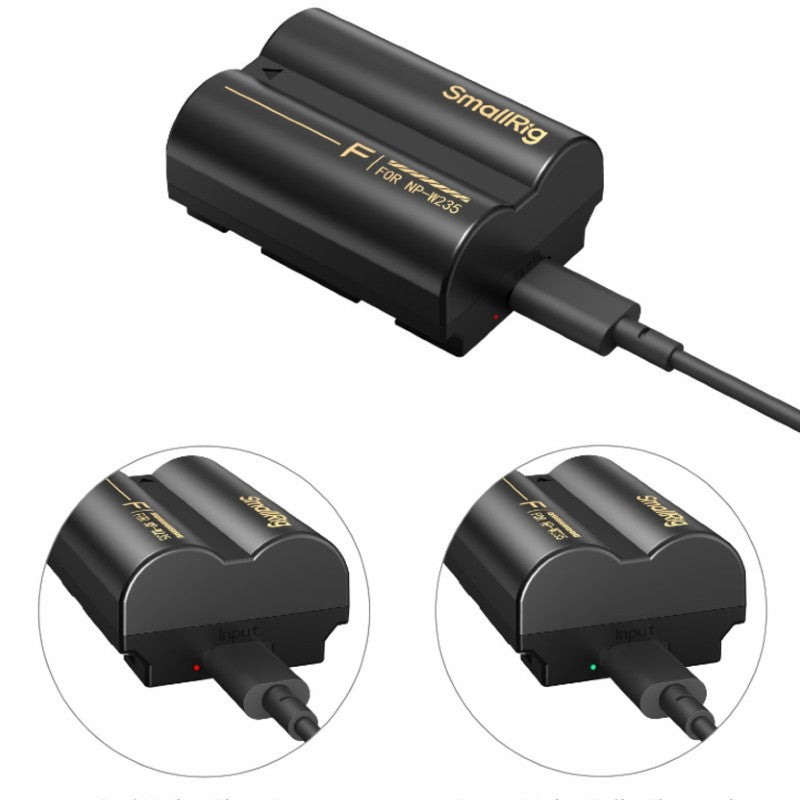 SmallRig 6096 Camera Battery with USB-C Charging for FUJIFILM NP-W235