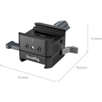 SmallRig 5690 V-Mount Battery Mount Plate Kit for Arca-Swiss Plate / NATO Rail