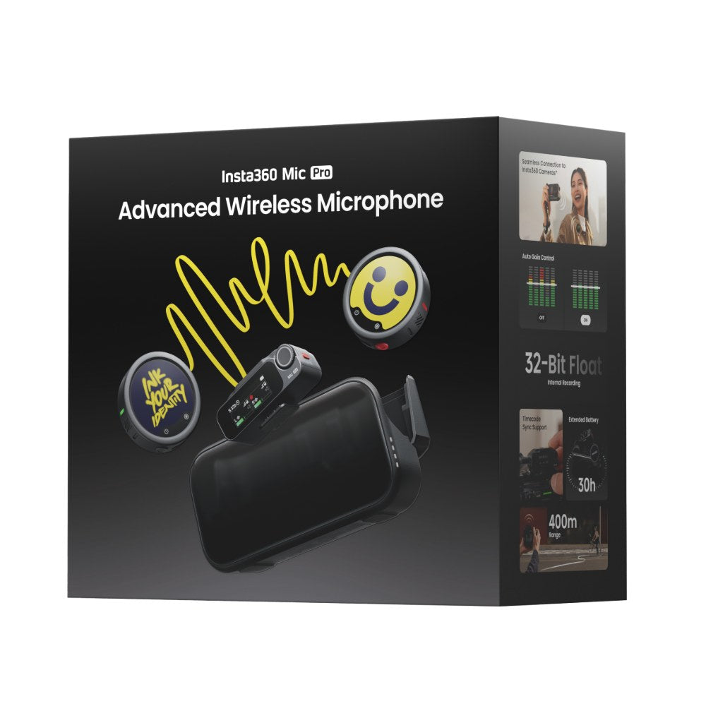 Insta360 Mic Pro (2 TX + 1 RX)