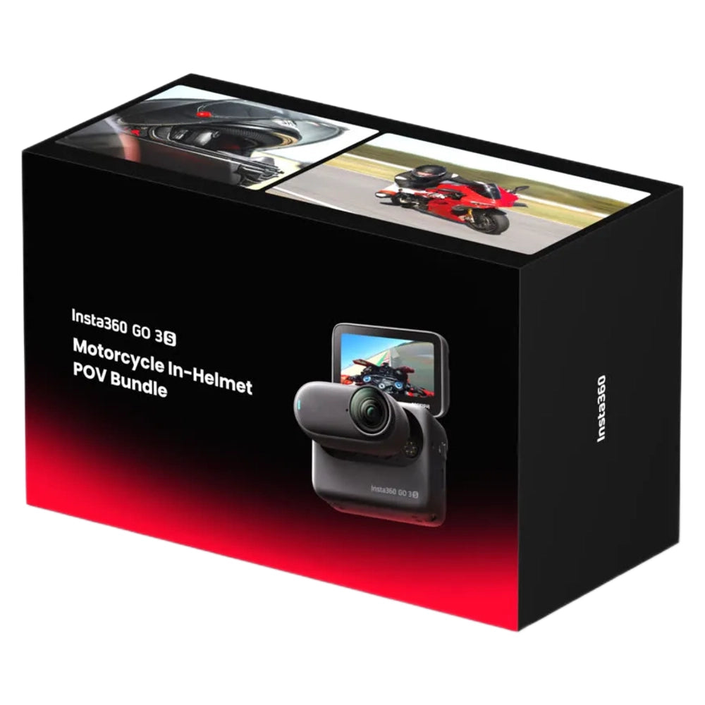 Insta360 GO 3S Motorcycle In-Helmet POV Bundle