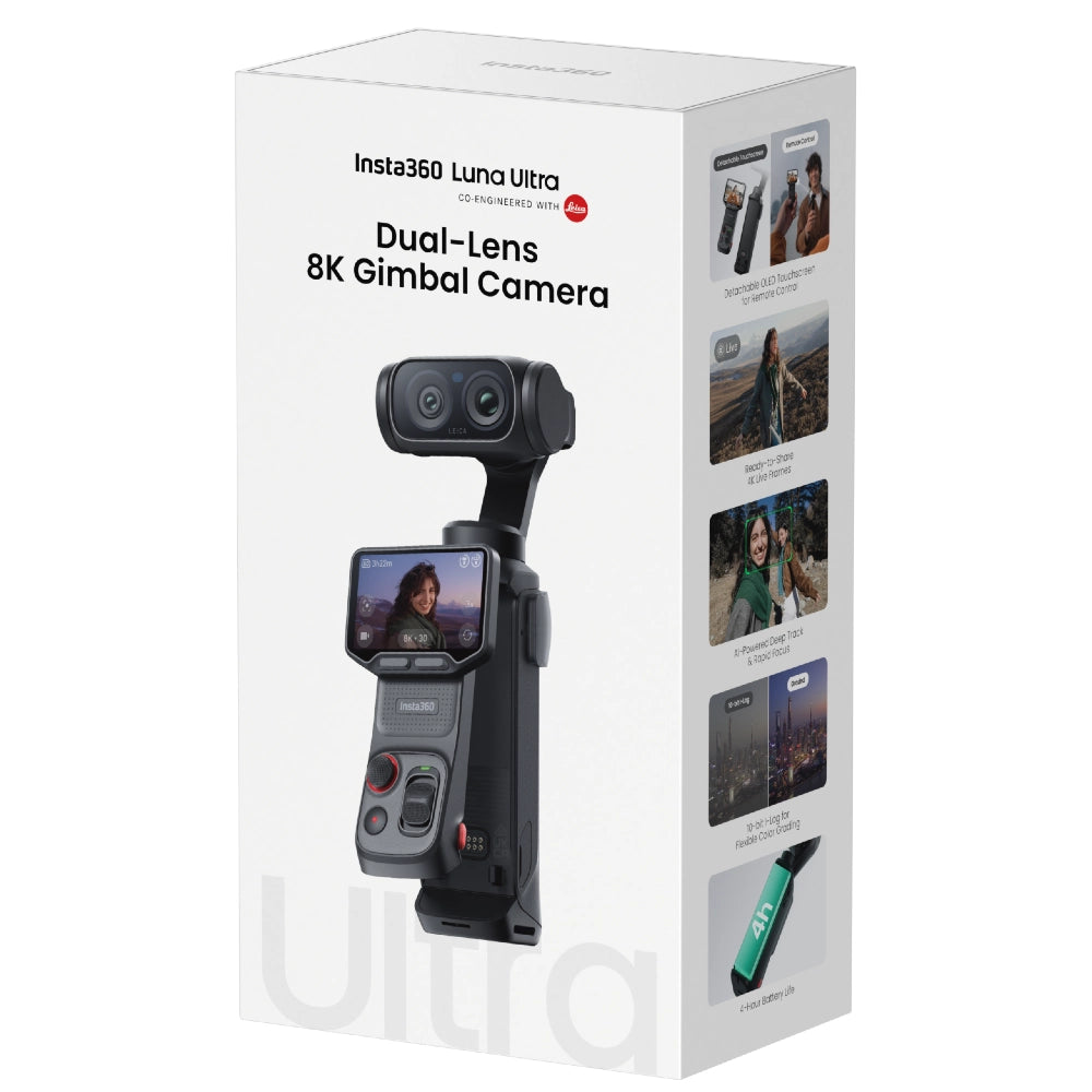Insta360 Luna Ultra Standard Bundle - Cosmic Black