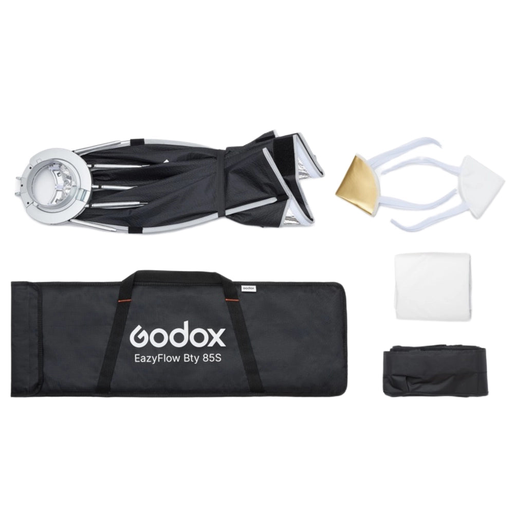 Godox EazyFlow Foldable Beauty Dish 85 Bowens - Silver