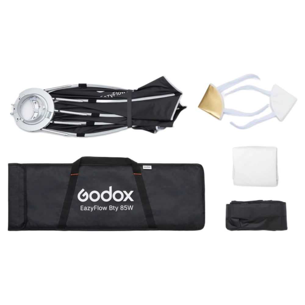 Godox EazyFlow Foldable Beauty Dish 85 Bowens - White