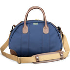 Billingham Overnighter Navy Fibrenyte/Chocolate