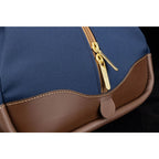 Billingham Overnighter Navy Fibrenyte/Chocolate