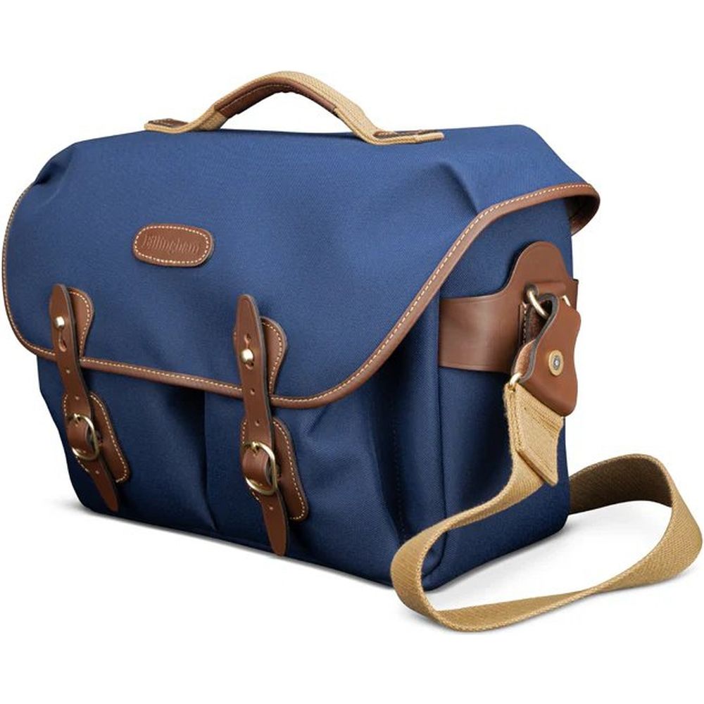 Billingham Hadley One Navy Fibrenyte/Chocolate