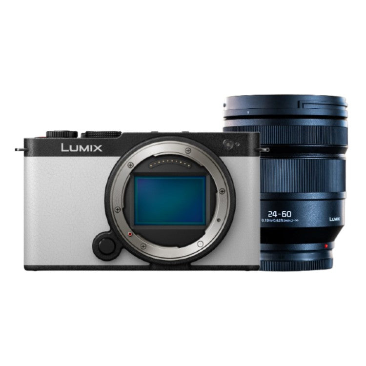 Panasonic Lumix S9 Body Smokey White + Lumix S 24-60mm f/2.8 L-mount