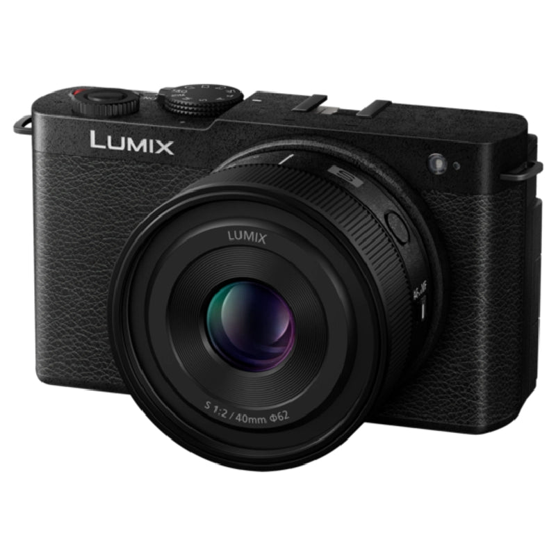Panasonic LUMIX S9 Body Smokey White + LUMIX L-mount S 40mm f/2 – Black