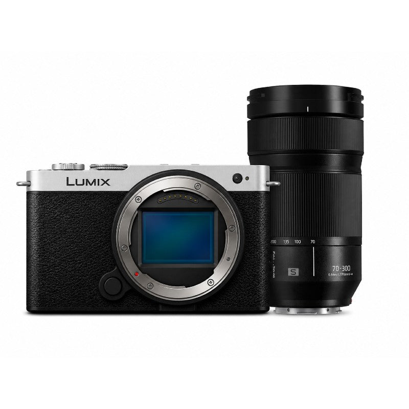 Panasonic Lumix S9 Body Silver/Black + Lumix S 70-300mm f/4.5-5.6 Macro OIS