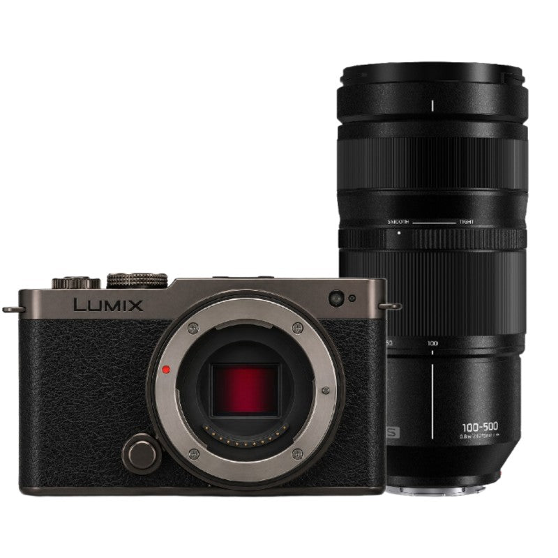 Panasonic Lumix S9 Body Titanium Black + Lumix S 100-500mm f/5-7.1