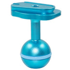 Kondor Blue Mini Lock Quick Release to Ball Head for Magic Arms, kondor blue