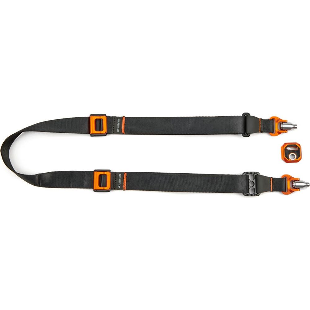 3 Legged Thing AXIS 34 Padded Neck & Shoulder Strap Inferno