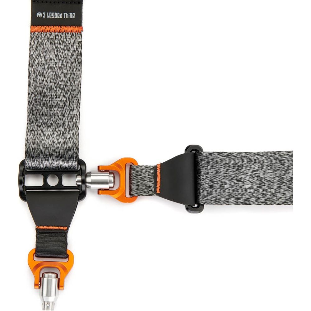 3 Legged Thing AXIS 44 Padded Neck & Shoulder Strap Ember
