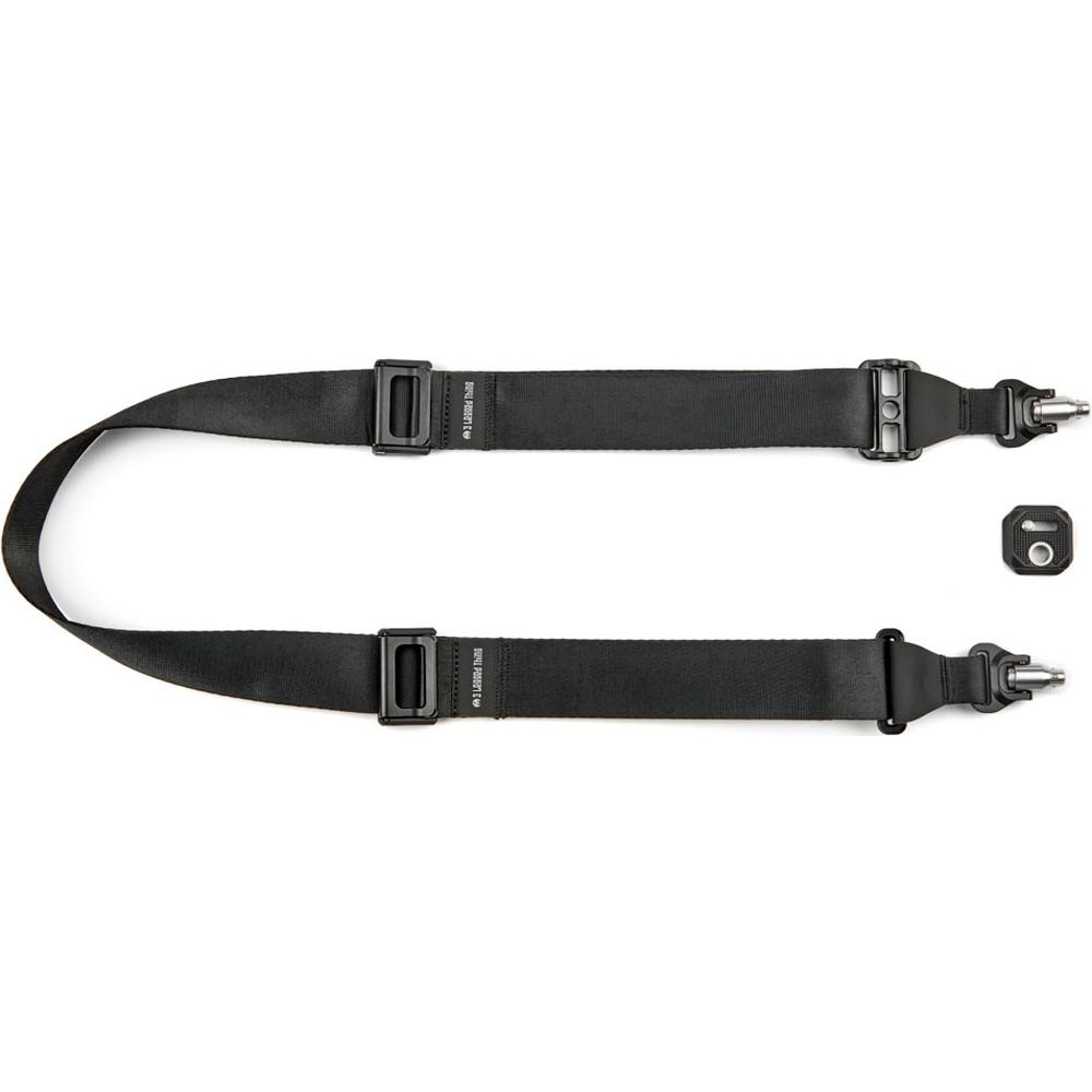 3 Legged Thing AXIS 44 Padded Neck & Shoulder Strap Obsidian