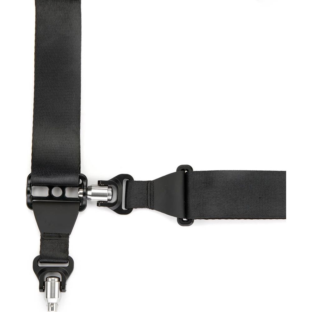 3 Legged Thing AXIS 44 Padded Neck & Shoulder Strap Obsidian