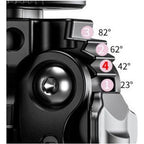 Leofoto AZ-204C+LH-25R Azure series Ultra Compact tripod, half silver