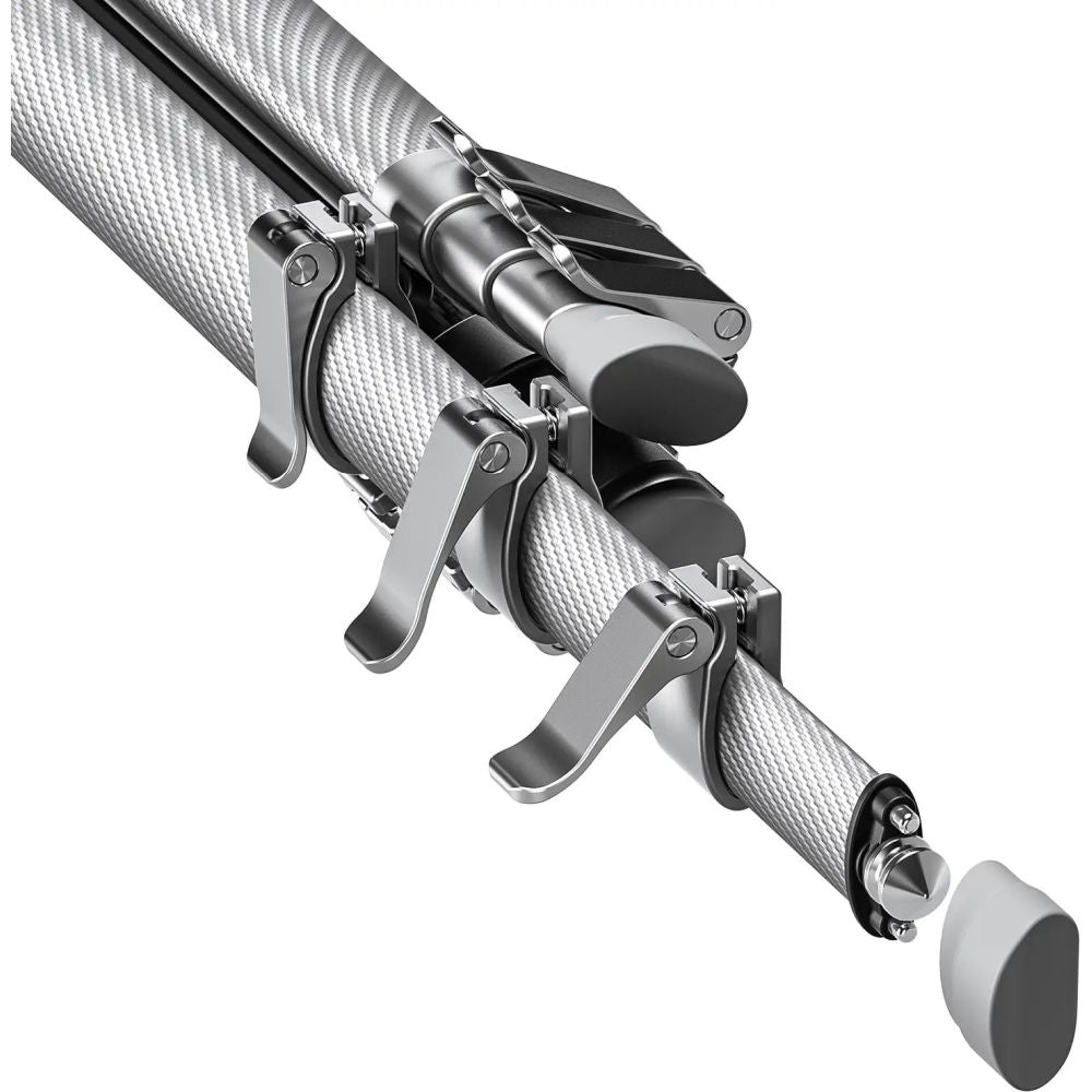 Leofoto AZ-235C+MBH-30 Azure series Ultra Compact tripod, full silver
