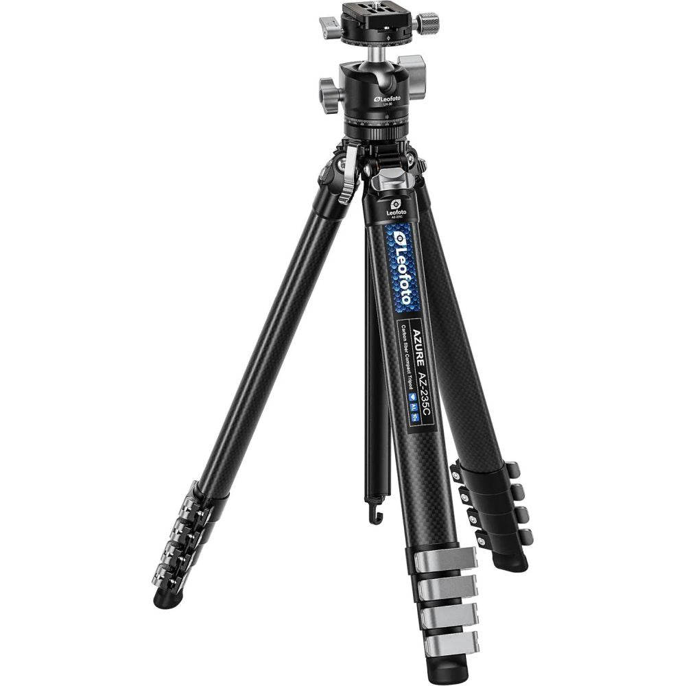 Leofoto AZ-235C+LH-30R Azure series Ultra Compact tripod, half silver