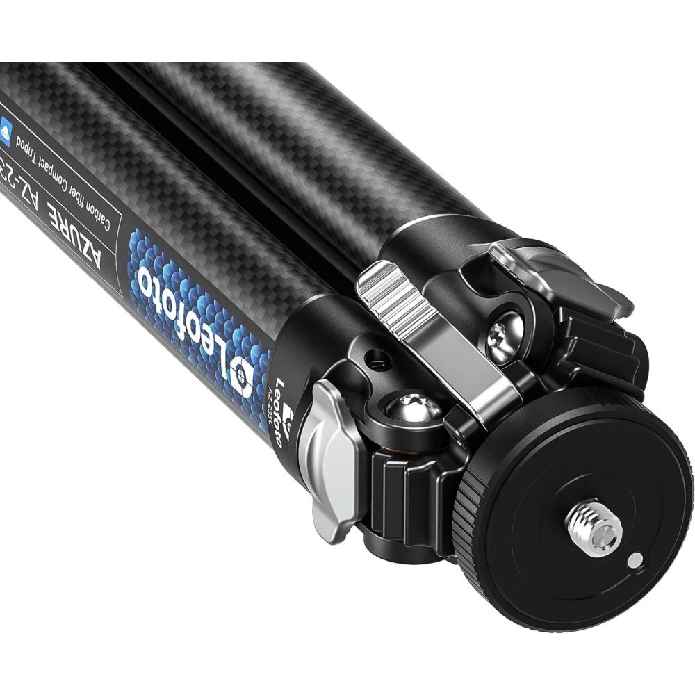 Leofoto AZ-235C+LH-30R Azure series Ultra Compact tripod, half silver
