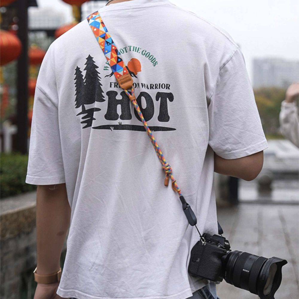 Leofoto L-CS-205 Camera strap, rainbow pearl