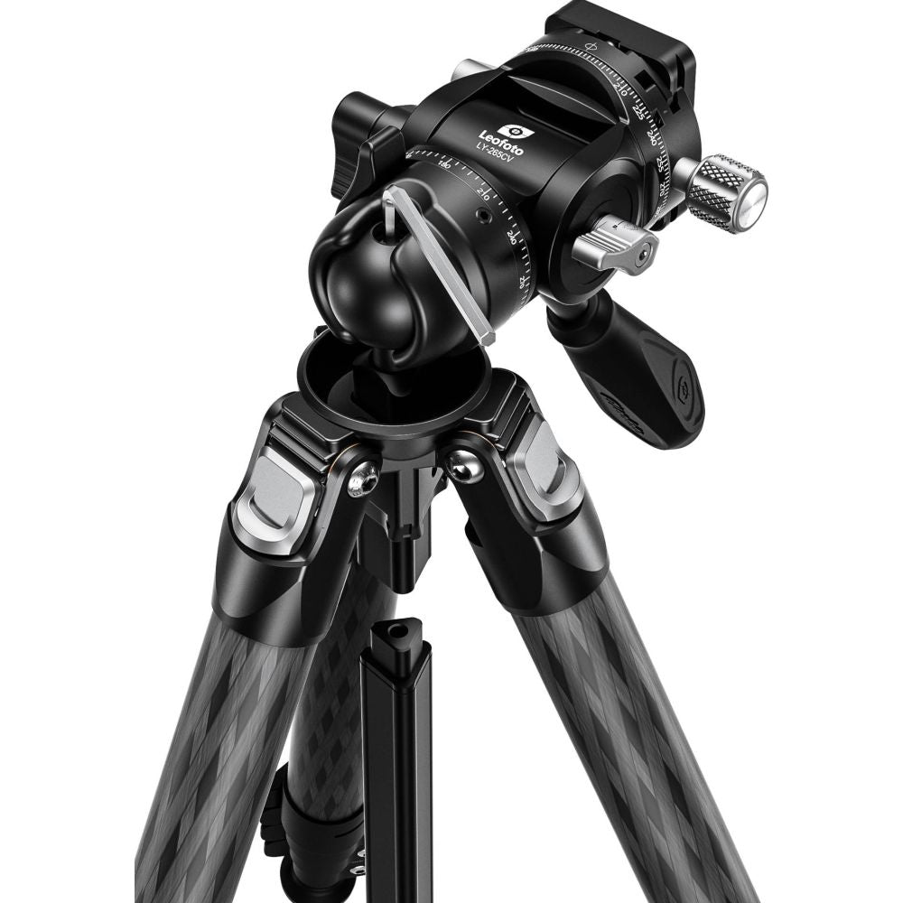Leofoto CNC tripod LY-265CV, black