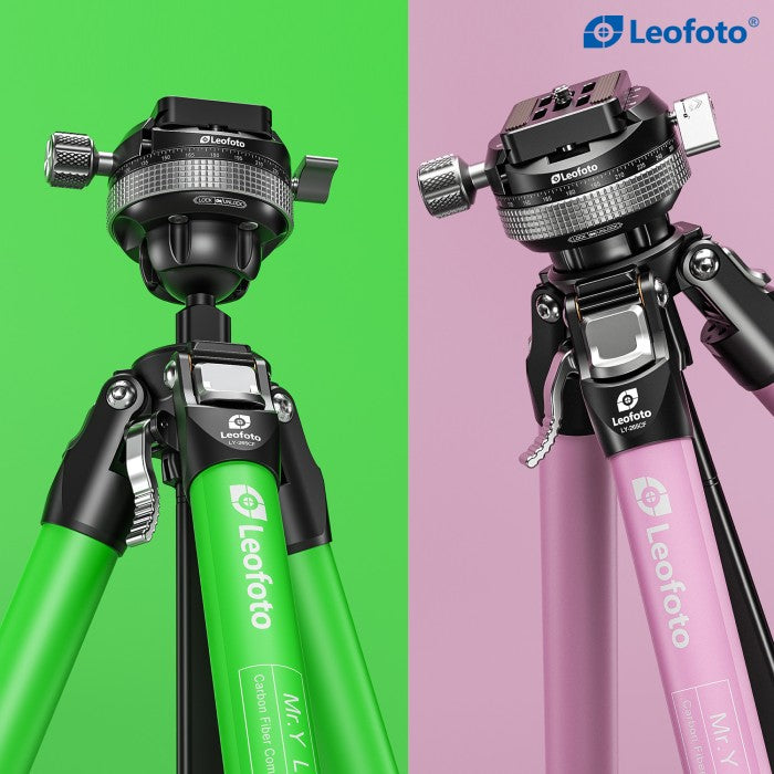 Leofoto CNC tripod LY-265CV, green